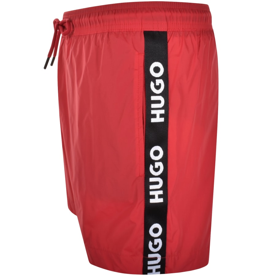 HUGO Fab Swim Shorts Red